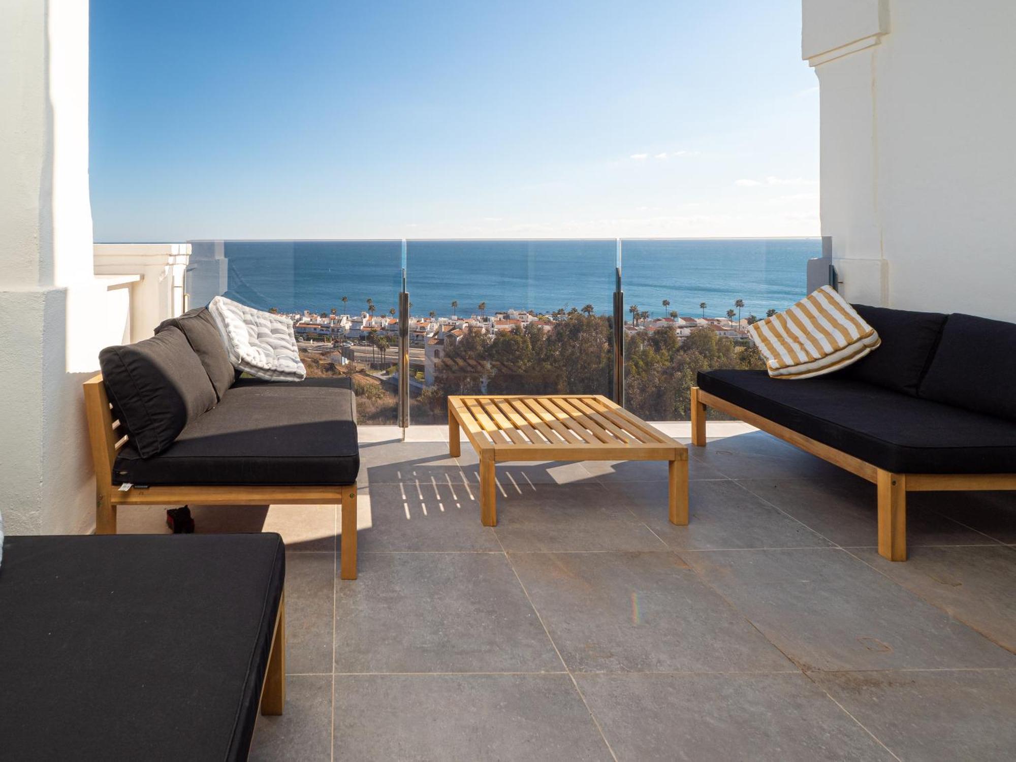 Luxury Duplex With Sea Views Blue Suite 3-303 Manilva Bagian luar foto